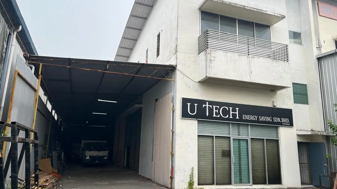 U Tech Energy Saving Sdn. Bhd. office and warehouse exterior in Kuching